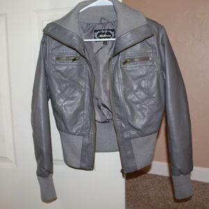 Gray jacket